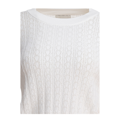 MAYFEYR - Loulou Studio - Tinos Crew Neck Sweater - TINOSIVORY