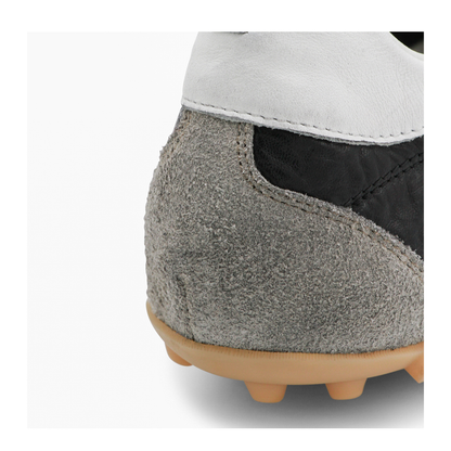 Sprinters Sneakers In Black Leather And Vintage Suede