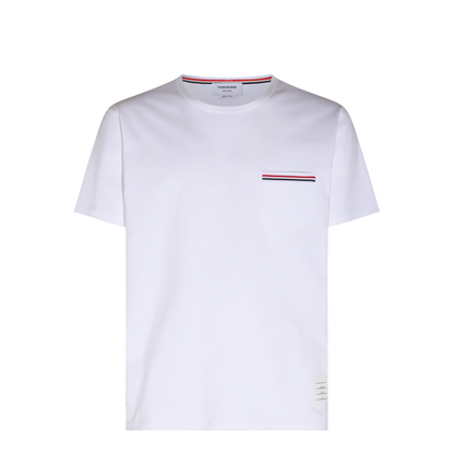 SS RWB Pocket Tee in Medium Weight Jersey