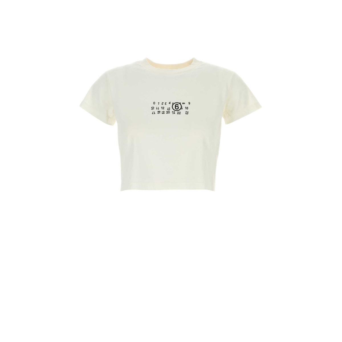 MAYFEYR - Mm6 Maison Margiela - White Cotton T Shirt - S52GC0369M20258101