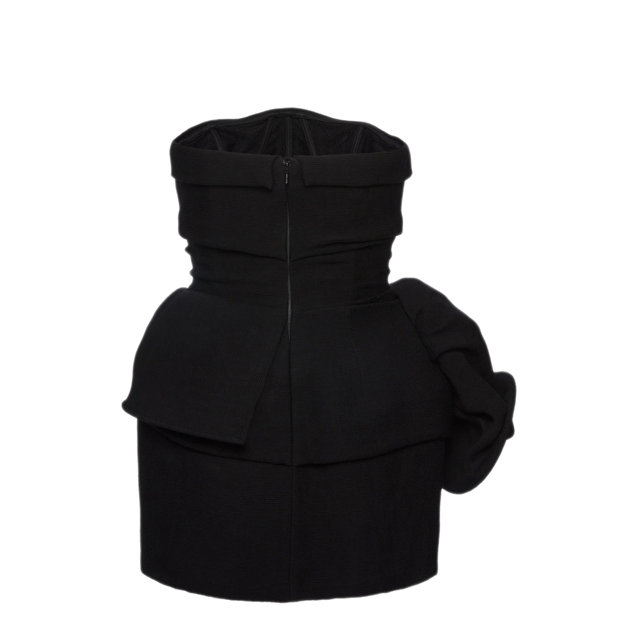MAYFEYR - Magda Butrym - Mini Dress With Drape - 160426BLACK