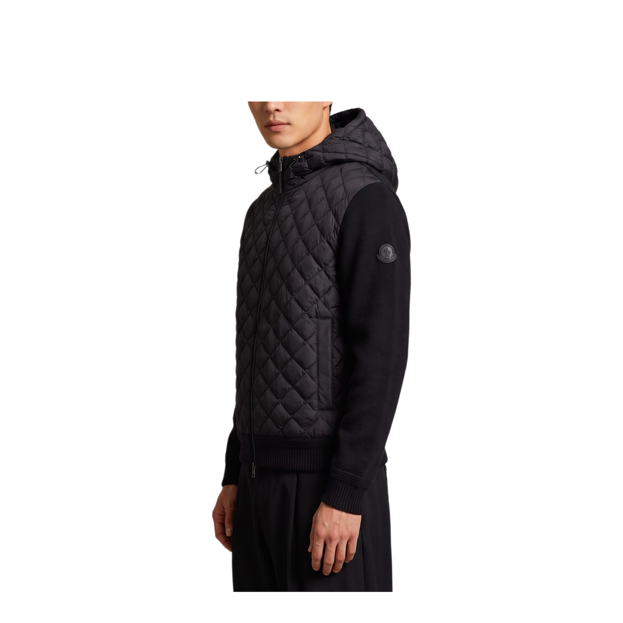 MAYFEYR - Moncler - Wool-Cashmere Blend Hooded Sweatshirt - L20919B00026M4281999