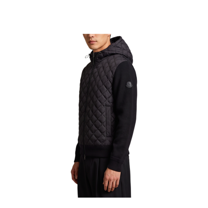 MAYFEYR - Moncler - Wool-Cashmere Blend Hooded Sweatshirt - L20919B00026M4281999