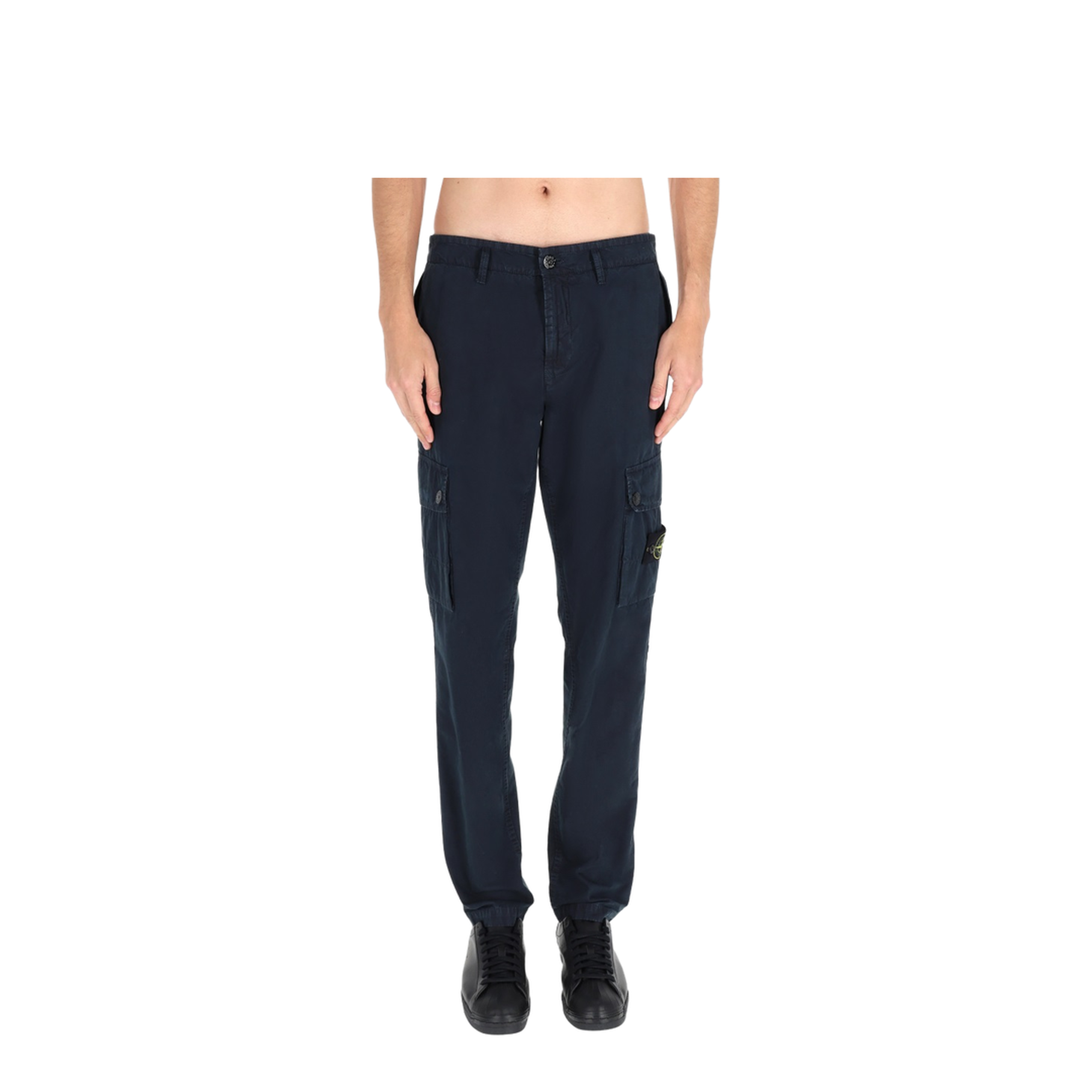 MAYFEYR - Stone Island - Cargo Pants With Logo Patch - 3100053S00WAV0120