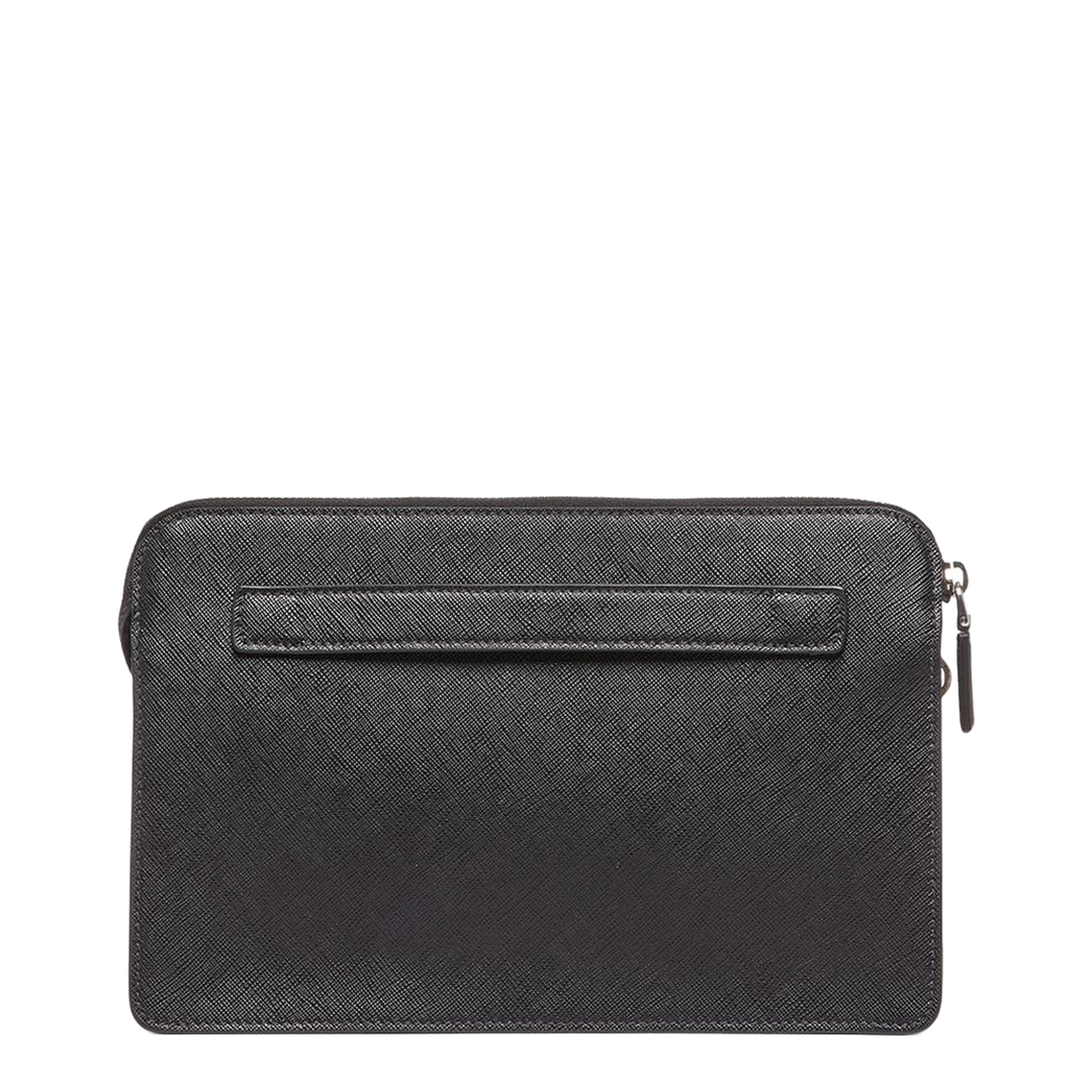 Saffiano Leather Clutch