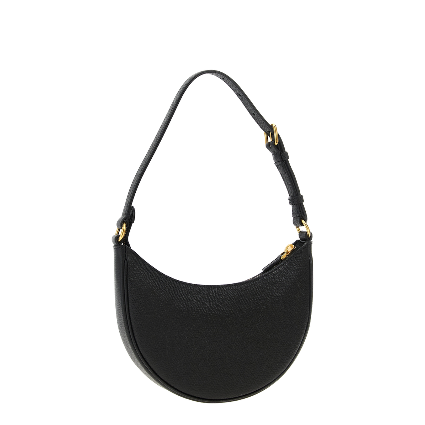 Mini Shoulder Bag in Garnet Calfskin