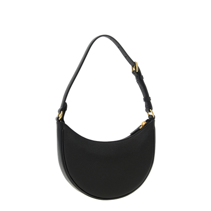 Mini Shoulder Bag in Garnet Calfskin
