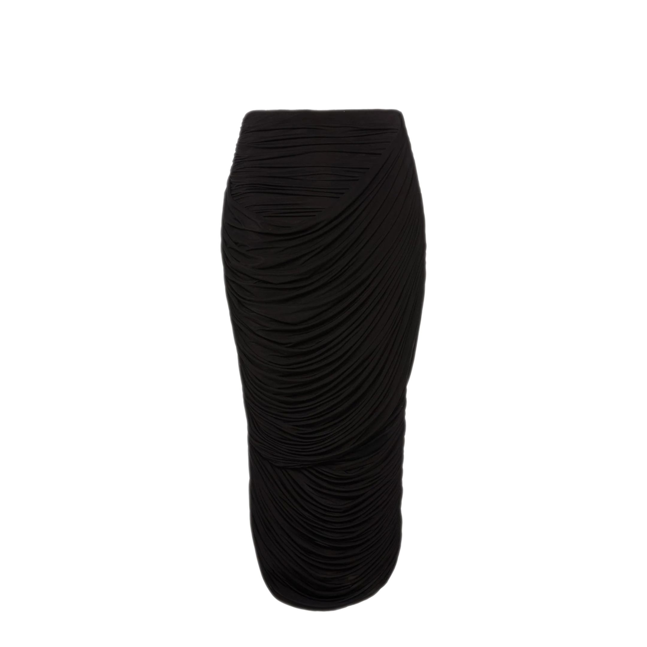 MAYFEYR - Magda Butrym - Draped Midi Skirt - 221925BLACK