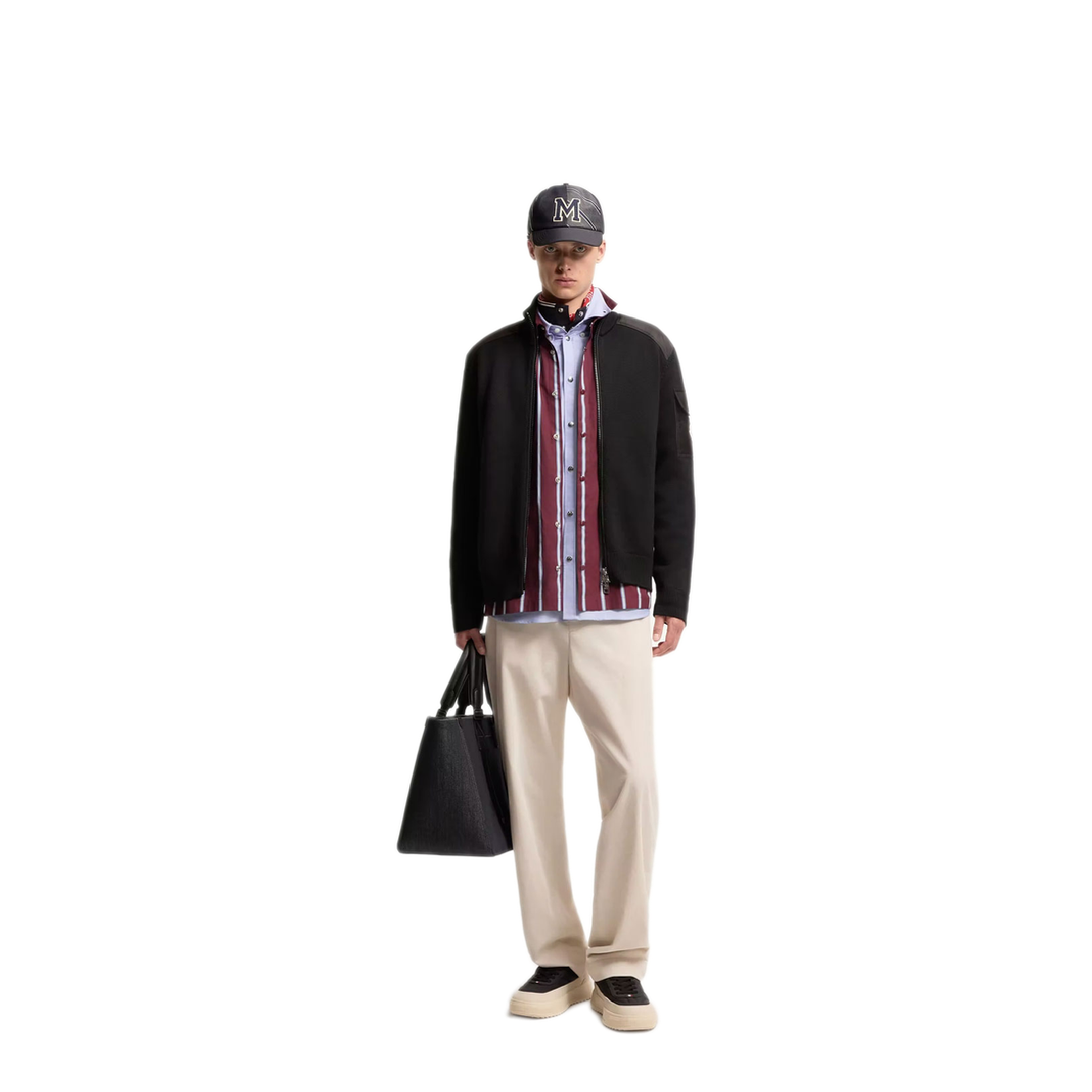 MAYFEYR - Moncler - Padded Wool Zip-Up Cardigan - L20919B00003M1131