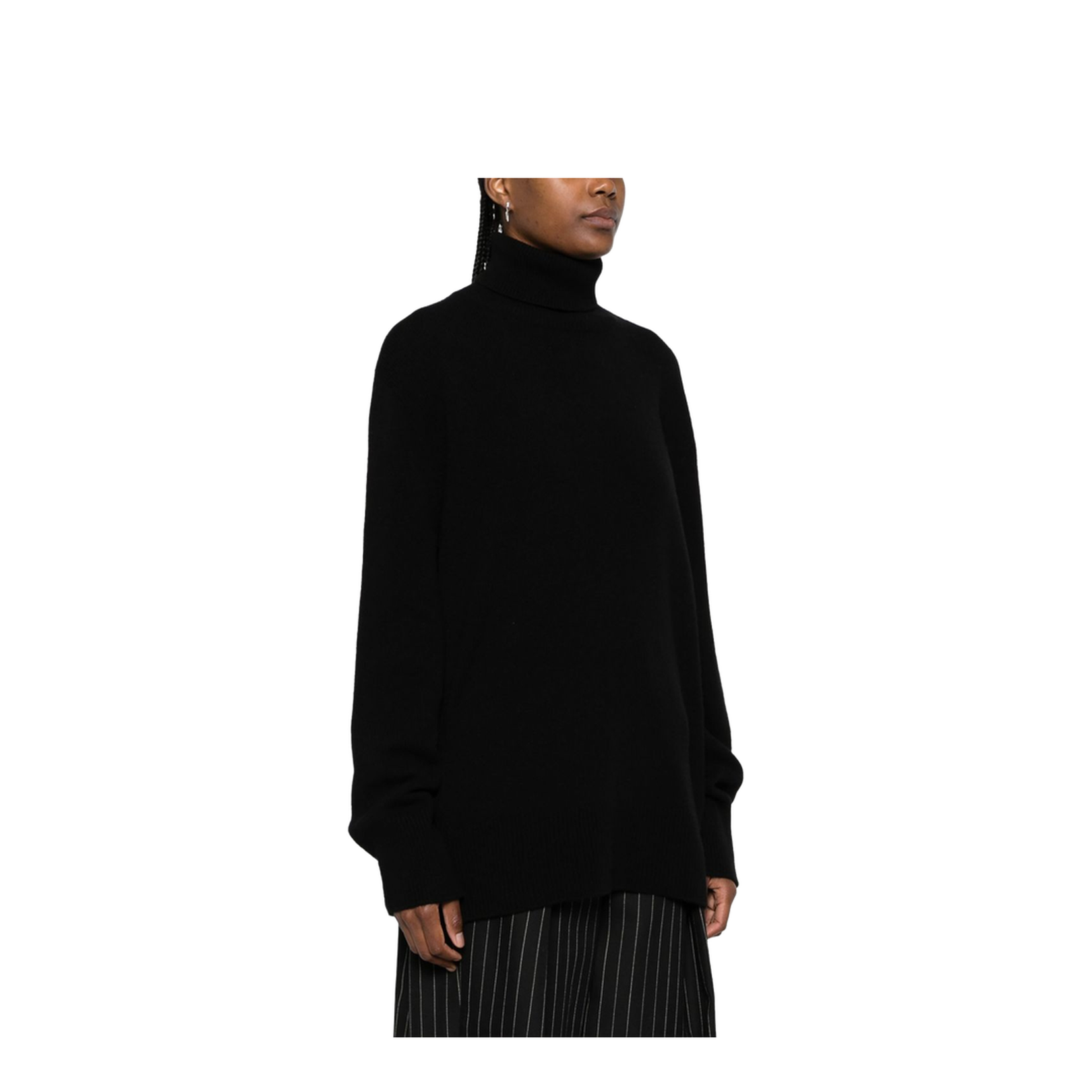 Stepny Turtleneck Black in Wool and Cashmere