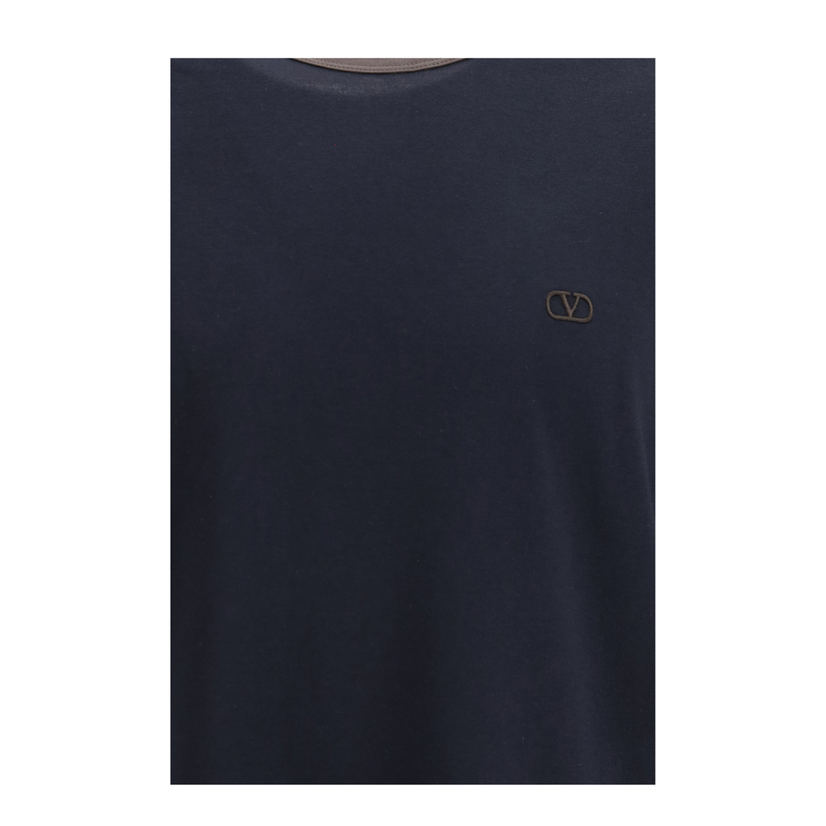 MAYFEYR - Valentino - Embroidered Logo Cotton Jersey T Shirt - 9V0MG10VBR61TQ