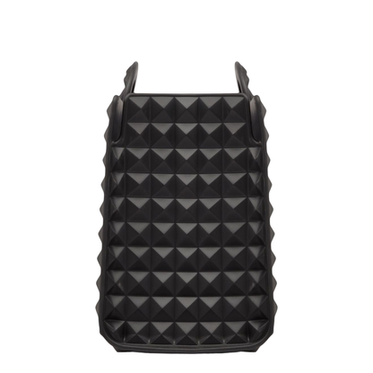 Black Rubber Le Troisième Shopping Bag