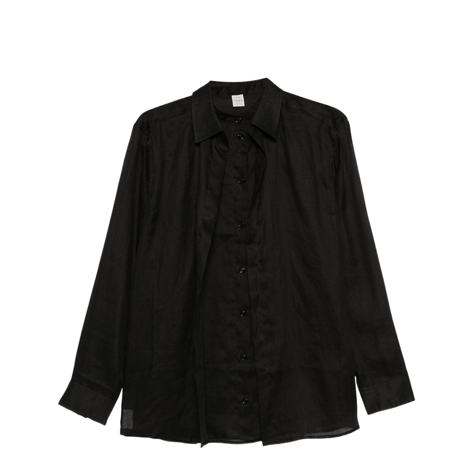 Black Double Collar Shirt
