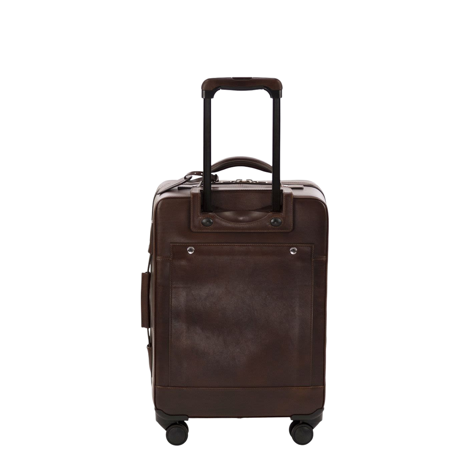 Burnished Calfskin Suitcase in Burgundy