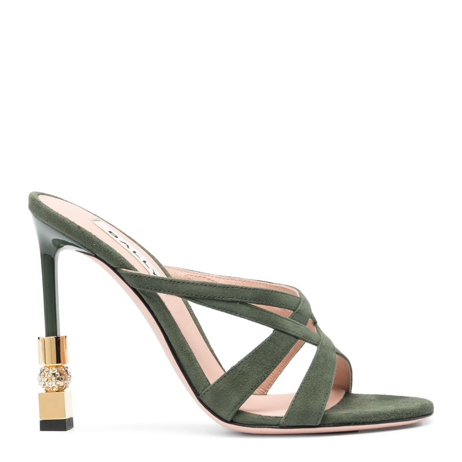 High-Heel Mule Sandals
