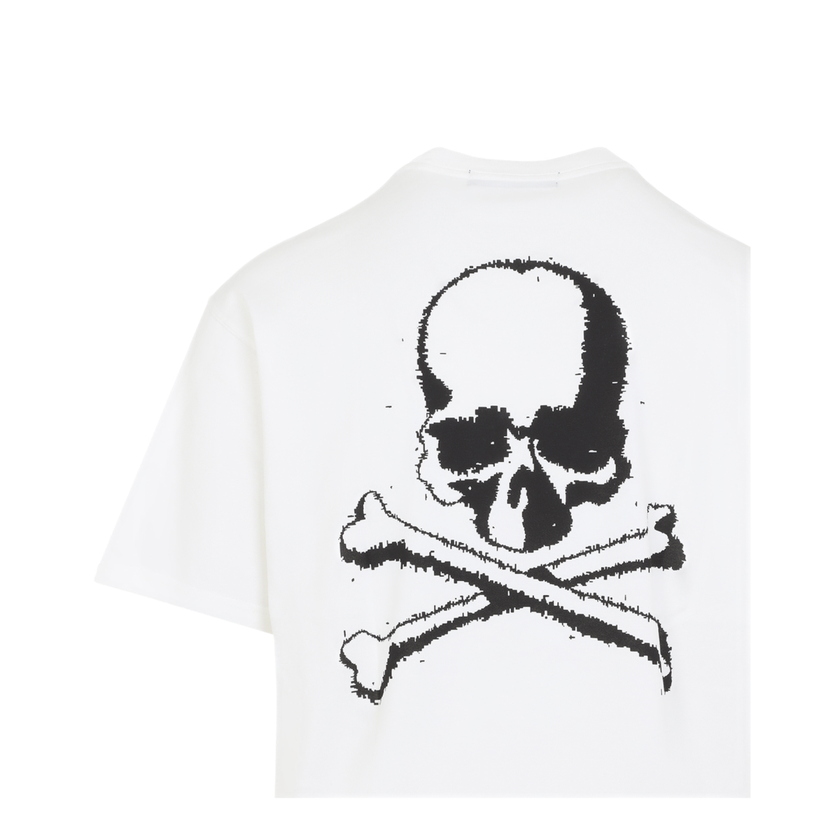 MAYFEYR - MASTERMIND WORLD - Noise Logo Ss Tee - MW26SE2TS045017WHITE