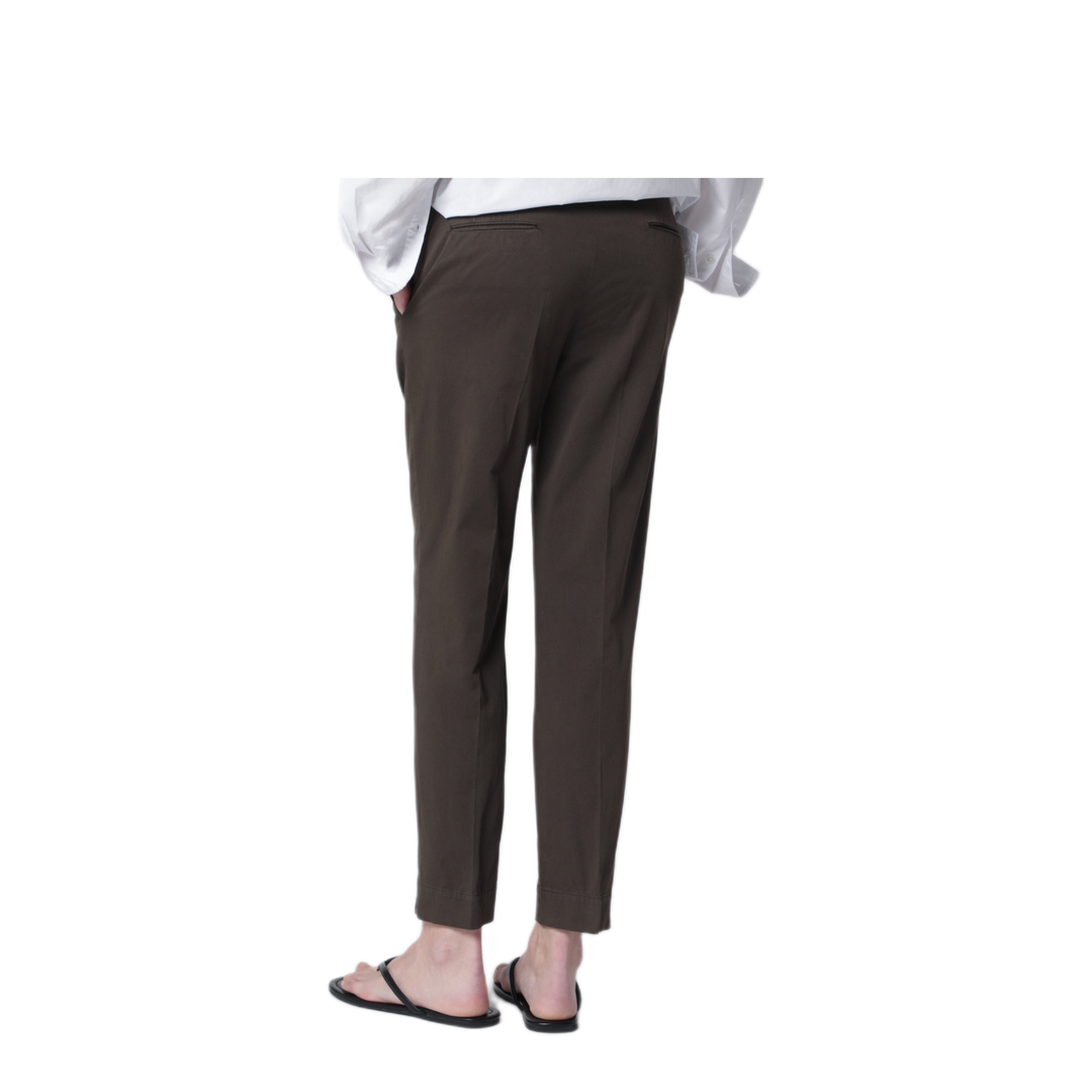 MAYFEYR - PT Torino - Brown Cotton Trousers - CDVTNYZ00STDSR75Y177