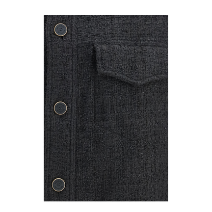 MAYFEYR - Balmain - Tweed Buttoned Jacket - HH1TH890XM070PA