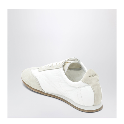 MAYFEYR - Toteme - White And Grey Sport Sneakers - 263-WAS0357FB0137374