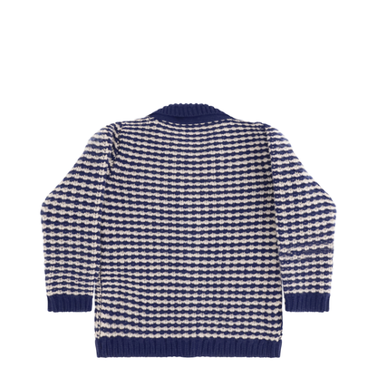 MAYFEYR - Gucci - Striped Wool Cardigan With Mr Happy - 852865XKFDF4065