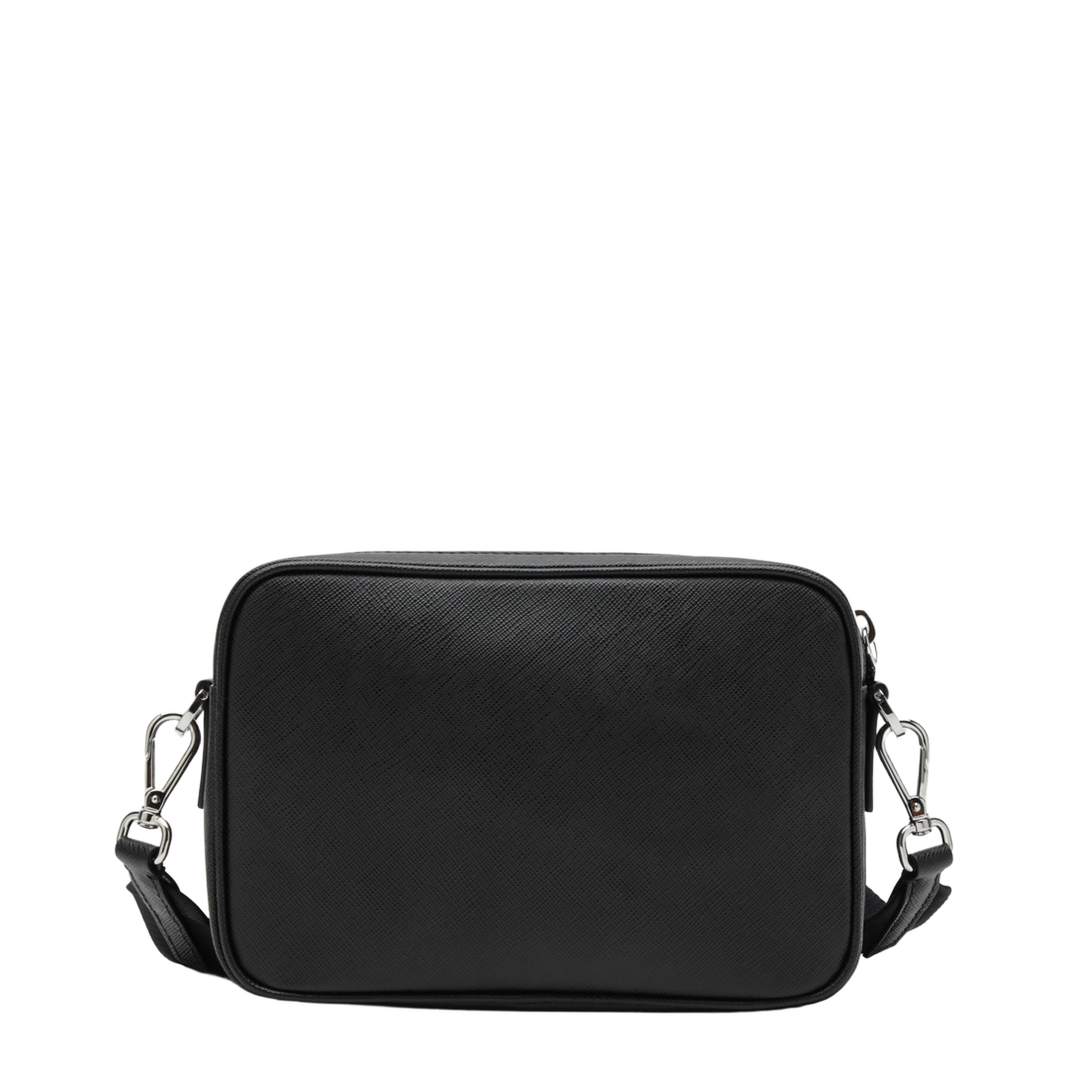 MAYFEYR - Prada - Saffiano Leather Crossbody Bag In Black - 2VH170OOO9Z2F0002