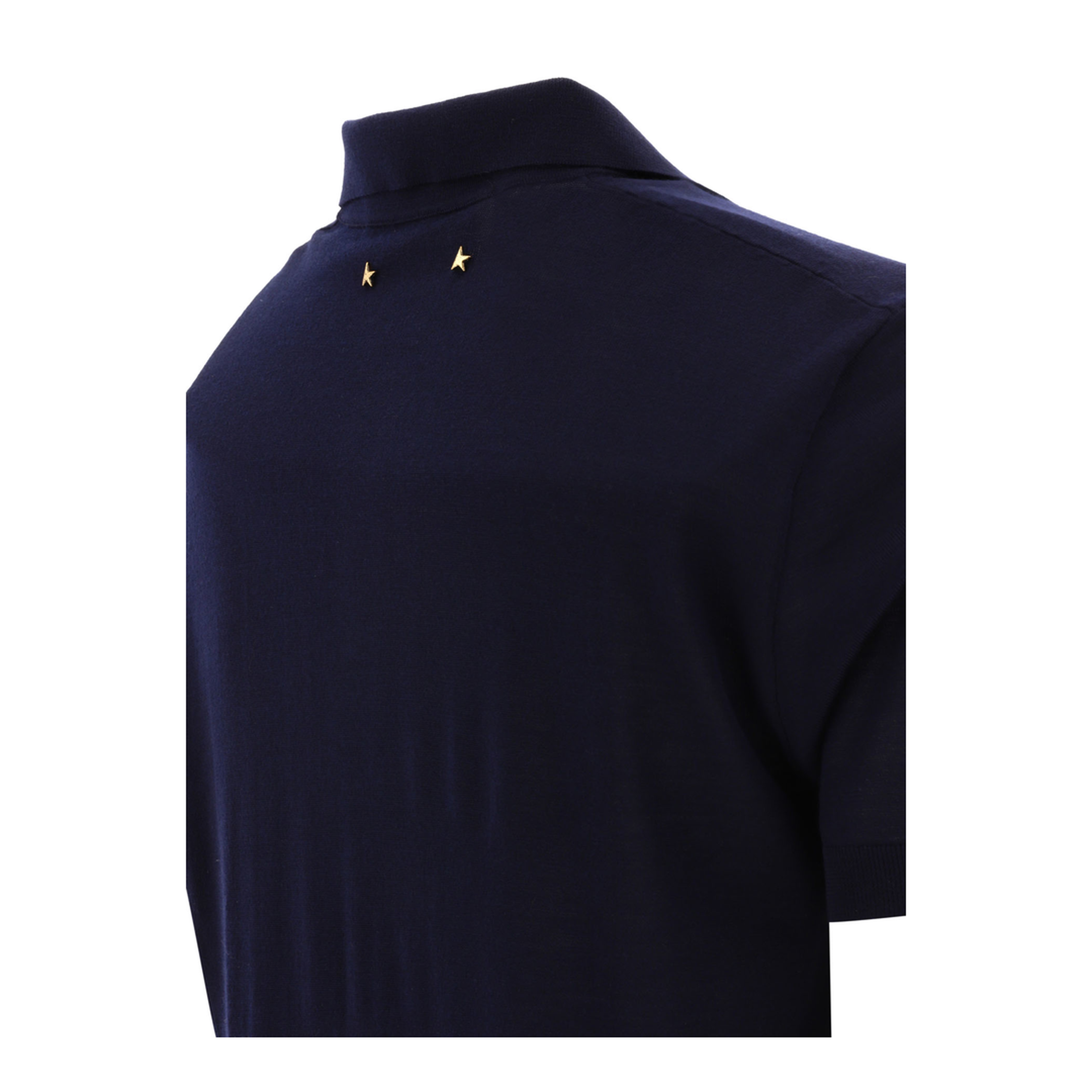 MAYFEYR - Golden Goose - Merino Wool Button Down Polo Shirt - GMP01412P00104150501