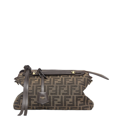 By The Way Medium Jacquard Shoulder Bags - Brown