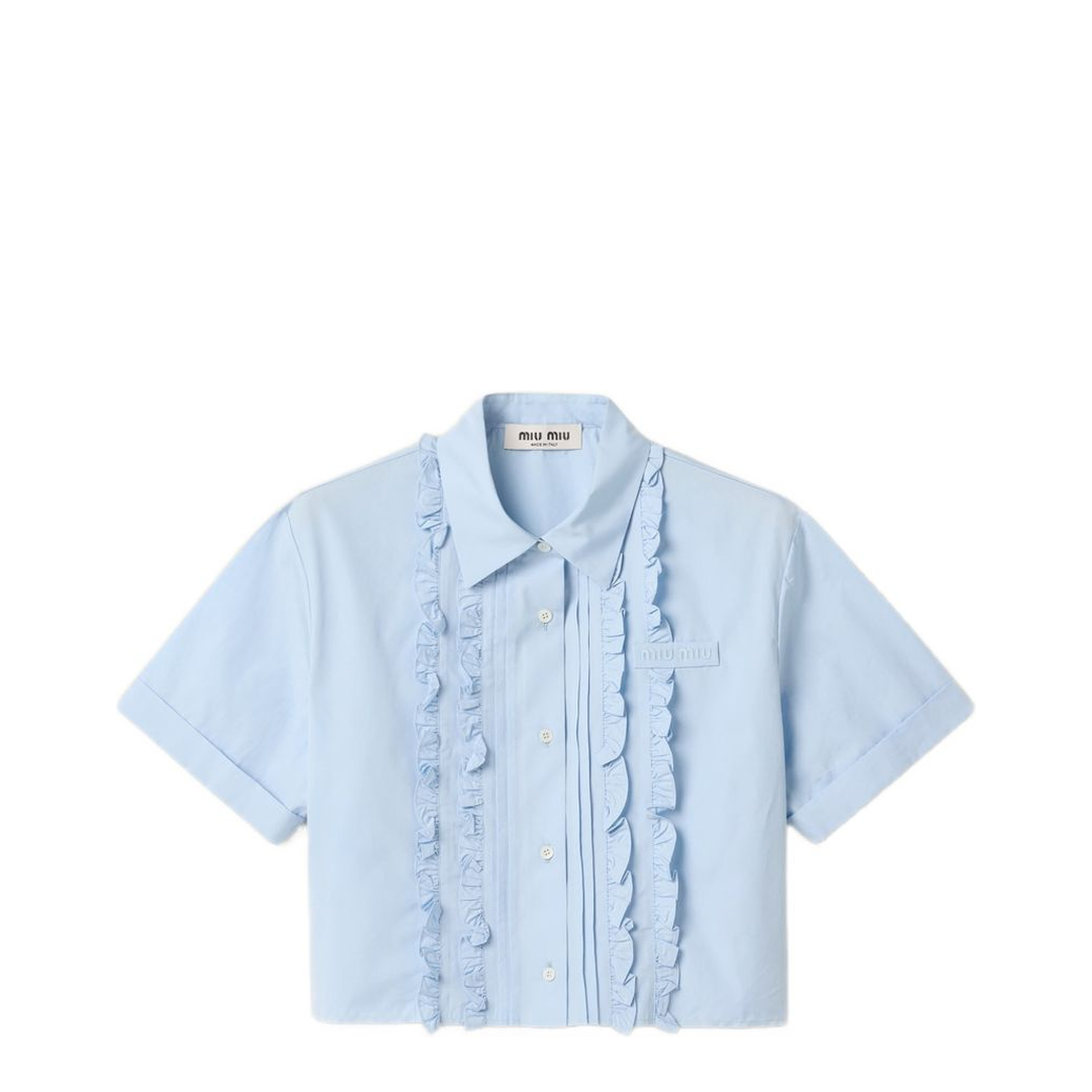 MAYFEYR - Miu Miu - Clear Blue Shirts - MK204510RGF0013