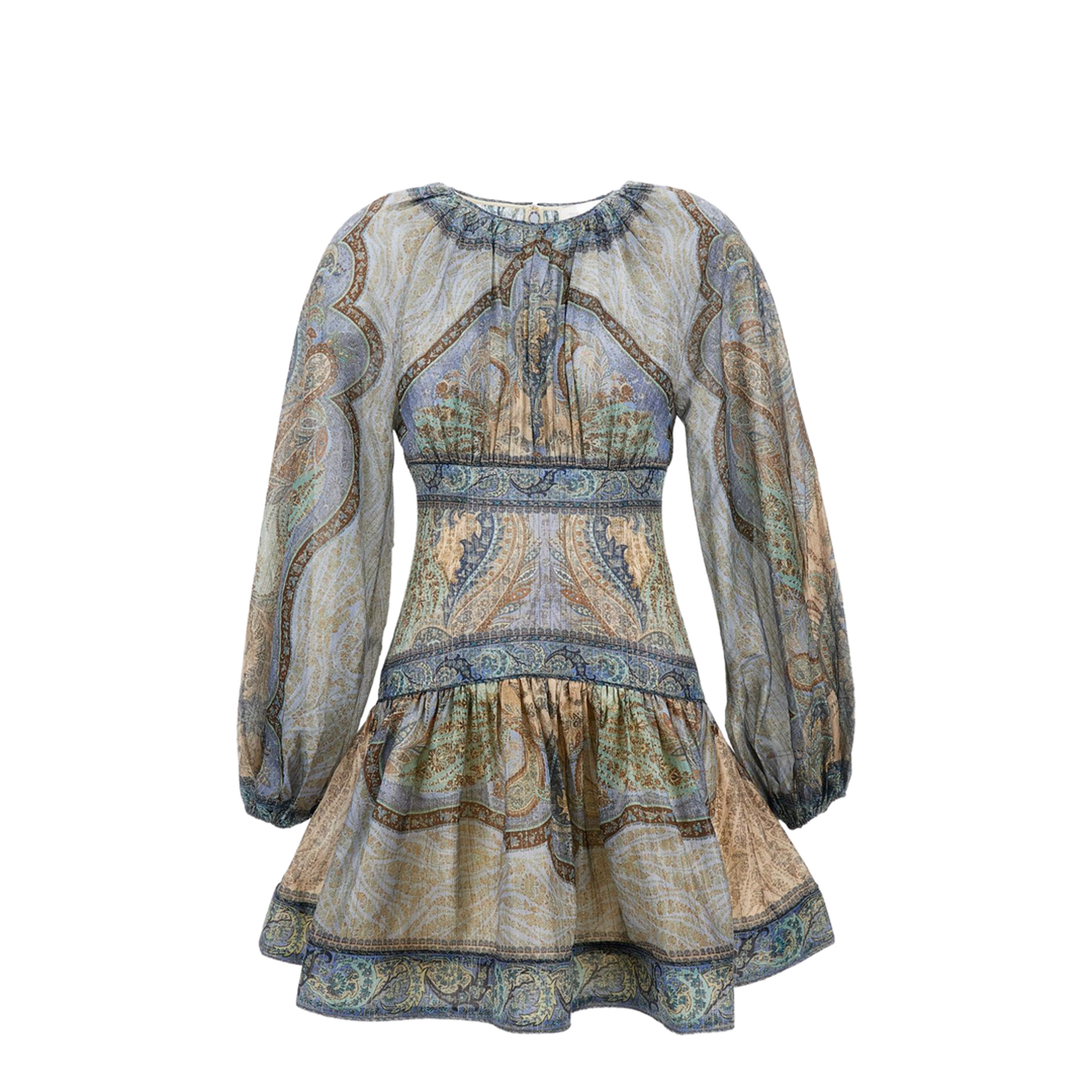 Wanderlust Cotton Silk Mini Dress