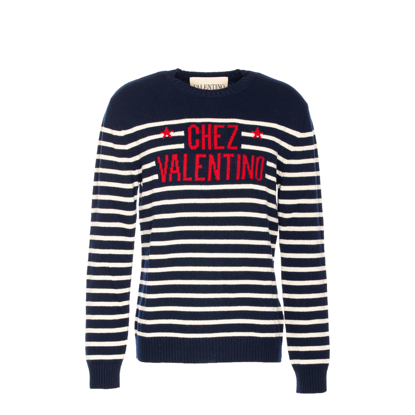 Jacquard Motif Sweater