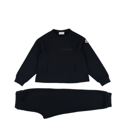 MAYFEYR - Moncler - Kids Blue Sweatshirt And Bottoms Set - K29548M00002899PS778