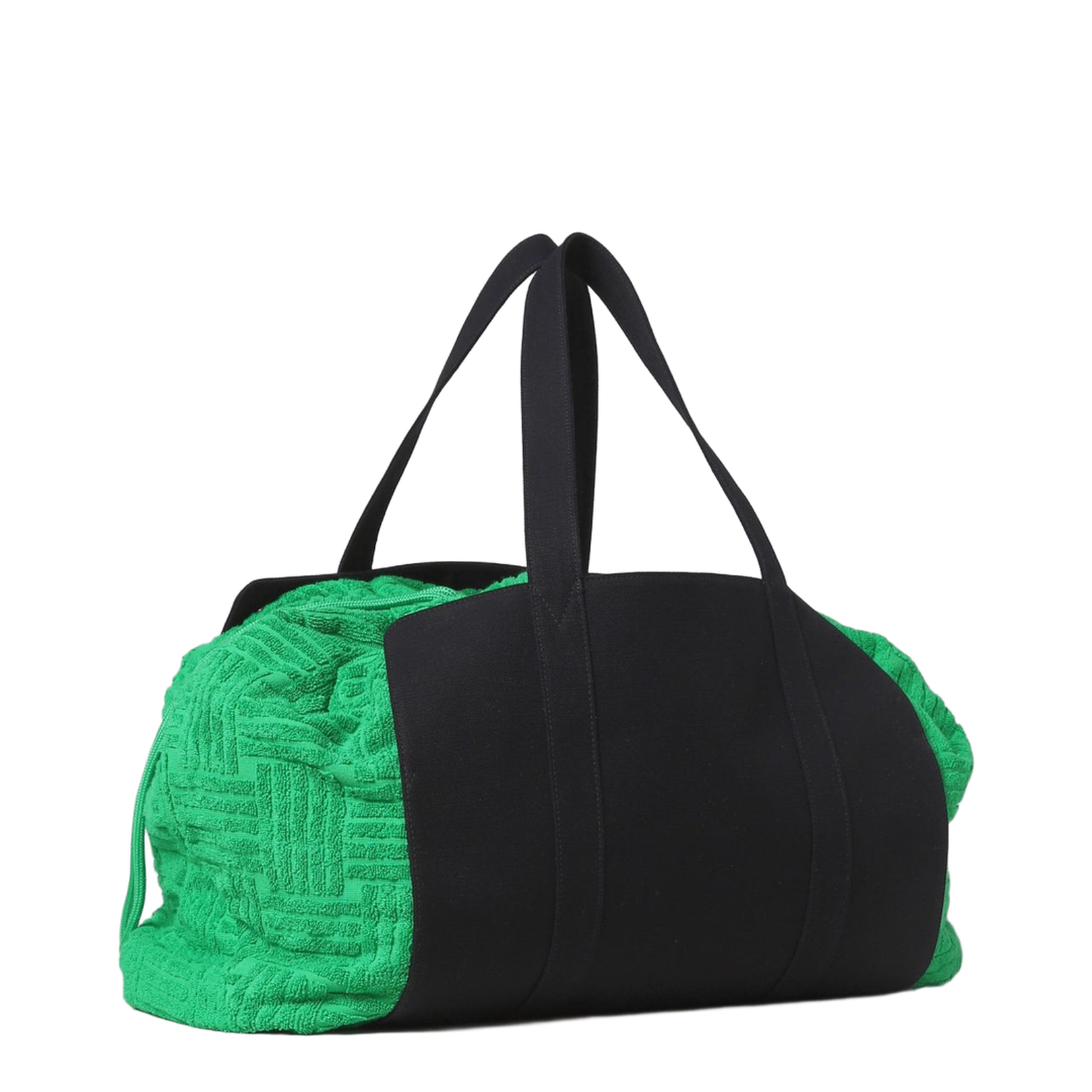 Jacquard Towel Roll-up Tote Bag