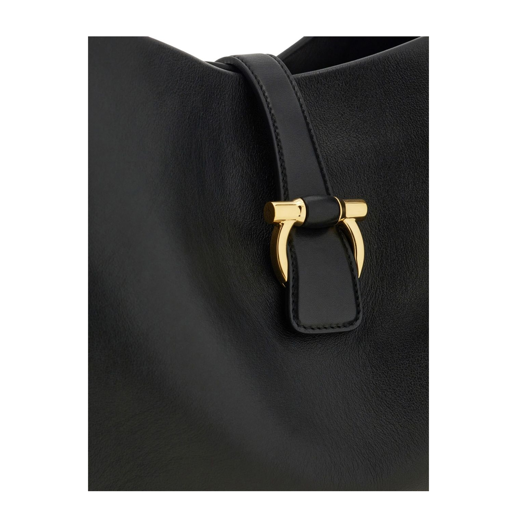 Gancini Medium Tote Bag Black