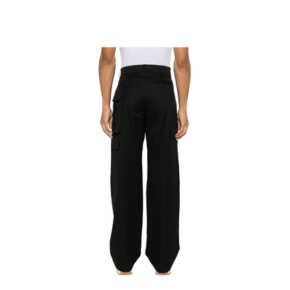 Cotton and Silk Cargo Trousers