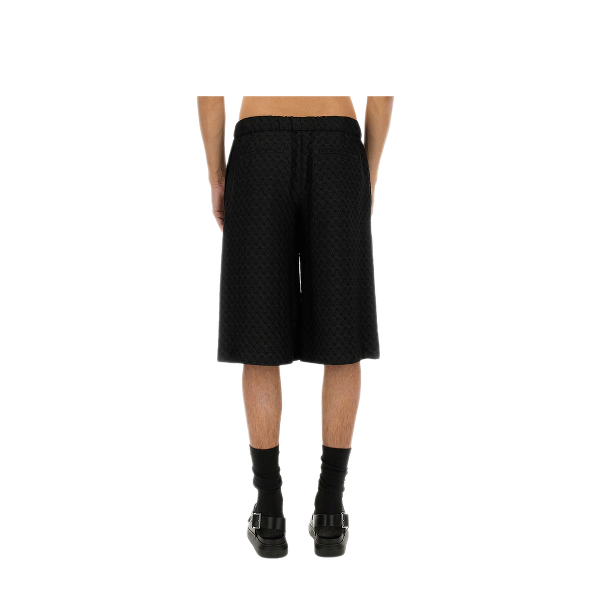 Jacquard Skull Shorts