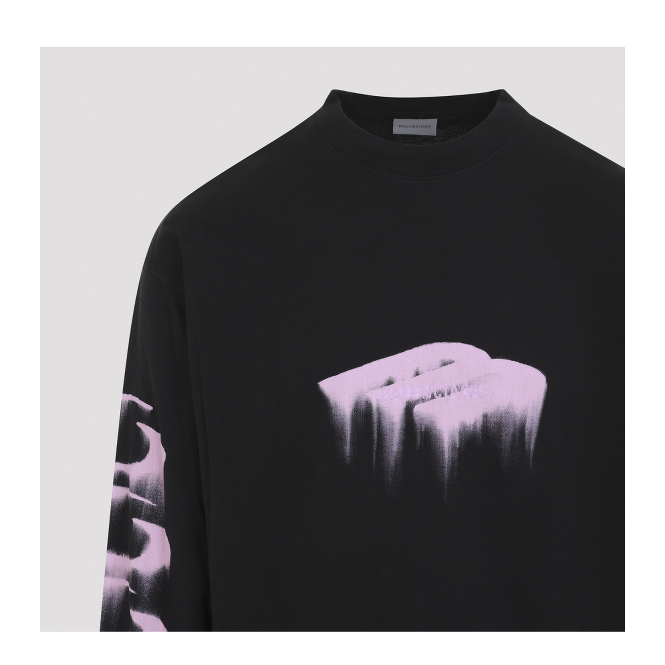 MAYFEYR - Balenciaga - L/S Medium Fit T-Shirt - 744449TUVJ8