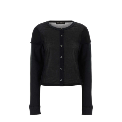 MAYFEYR - Our Legacy - Heat Longsleeve Cardigan - W4266HBBLASTOJER