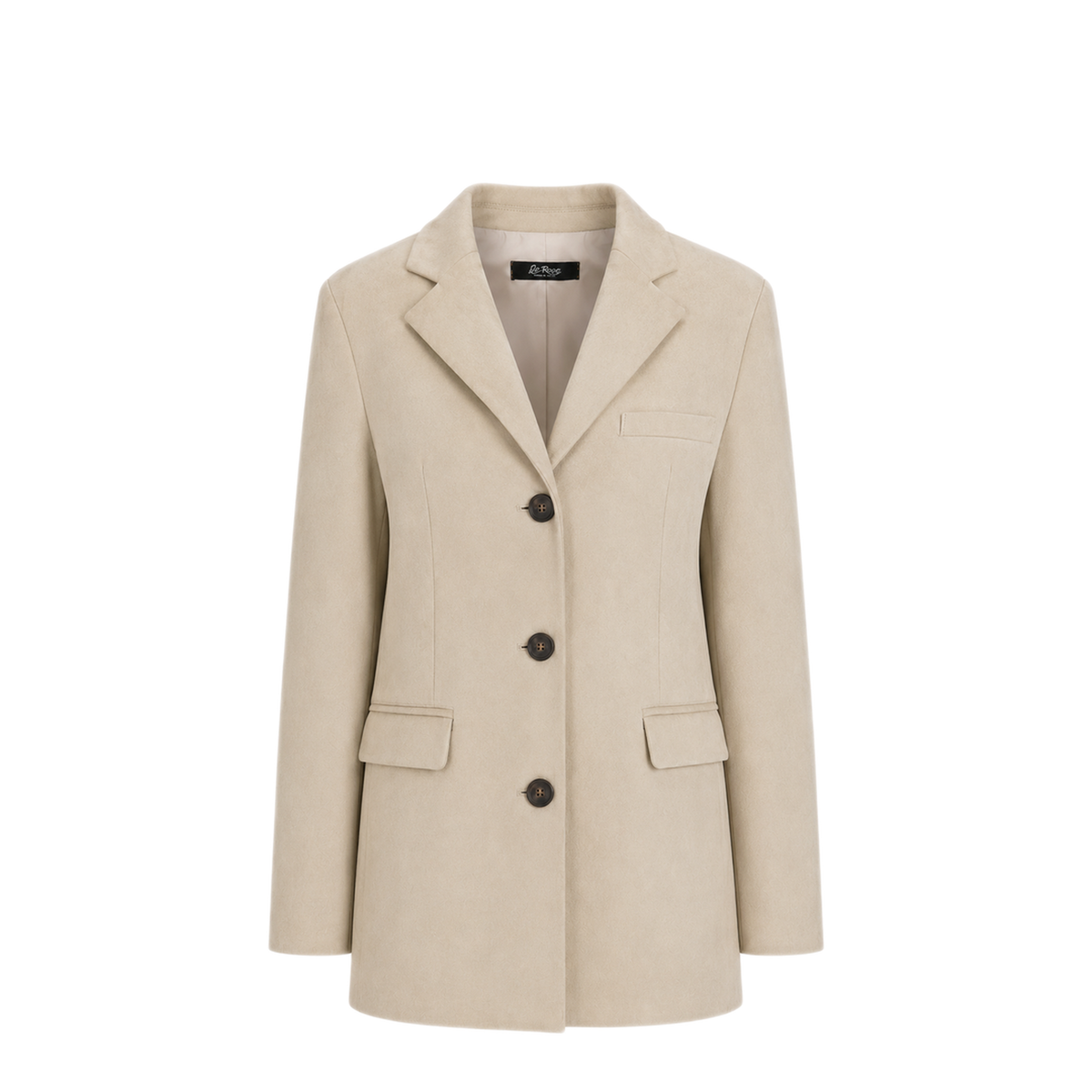 MAYFEYR - LA ROSE - Ivory Suede Coat - 1511COATCAMOSCIOIVORY