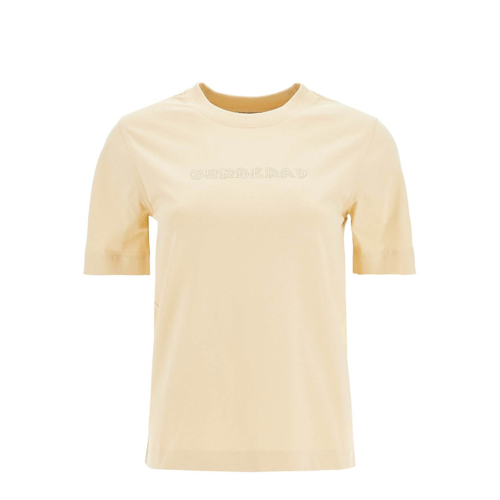 Burberry cotton t-shirt with paisley logo