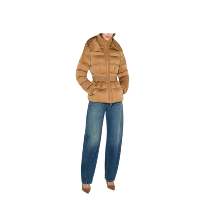 MAYFEYR - Elisabetta Franchi - Coats Beige - PI92D66E2AI6