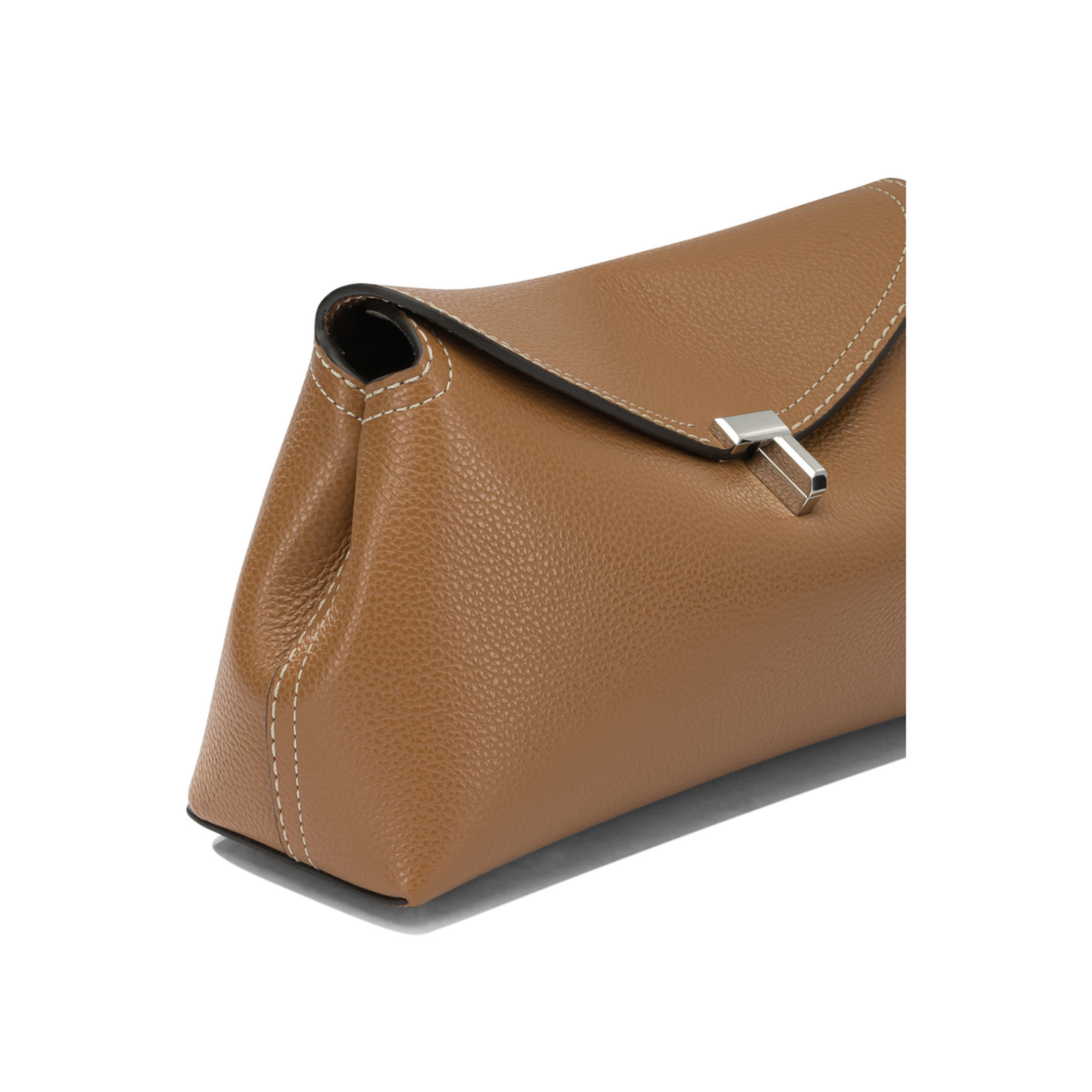 MAYFEYR - Toteme - T Lock Clutch Bag - 234WLGBG423LE0030105TAN