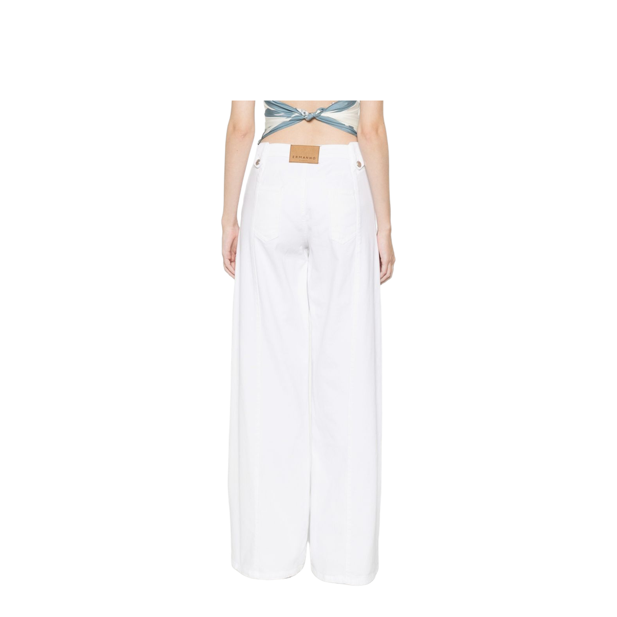 MAYFEYR - Ermanno Firenze - Jeans White - D48EP064REI4MF010