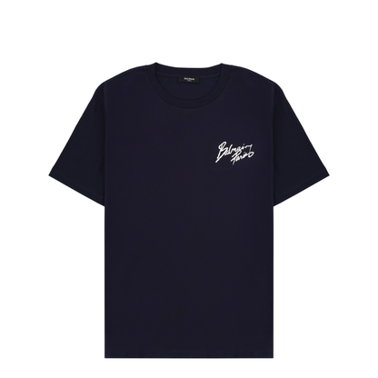 MAYFEYR - Balmain - T-Shirt With Logo - GH1EG000BD40SIV