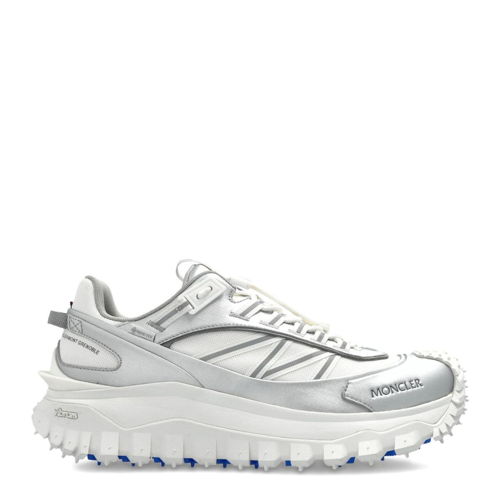 Silver Trailgrip GTX Leather Sneakers