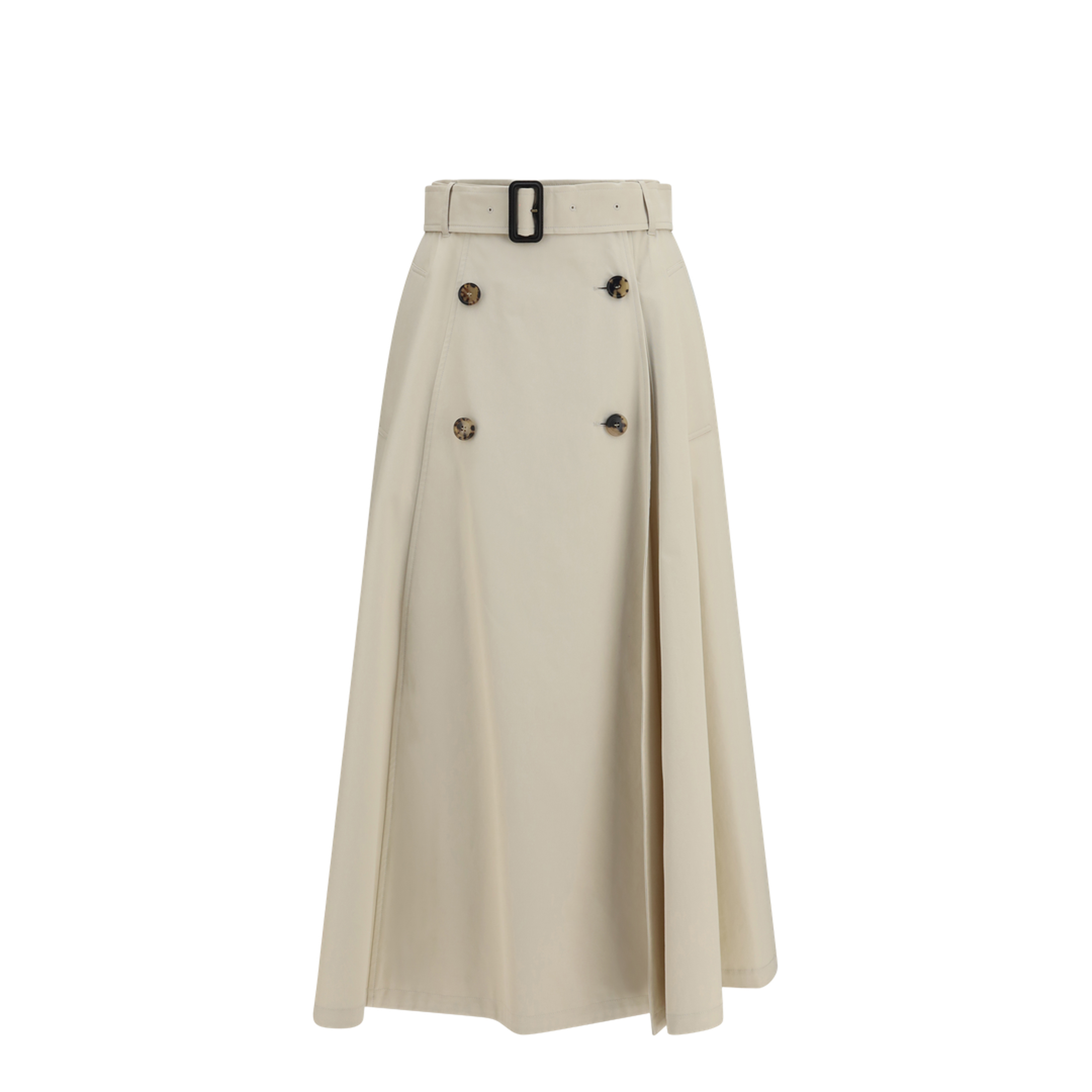 MAYFEYR - Burberry - Midi Trench Skirt In Gabardine - 8126613