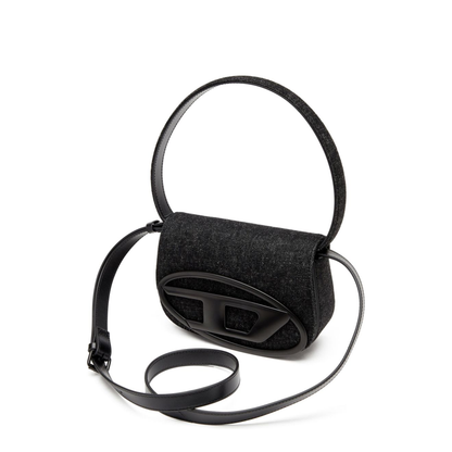 1DR Canvas Shoulder Bag - Black
