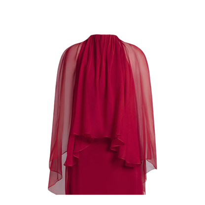 MAYFEYR - ALBERTA FERRETTI - Enver Satin Long Dress - A042551278115