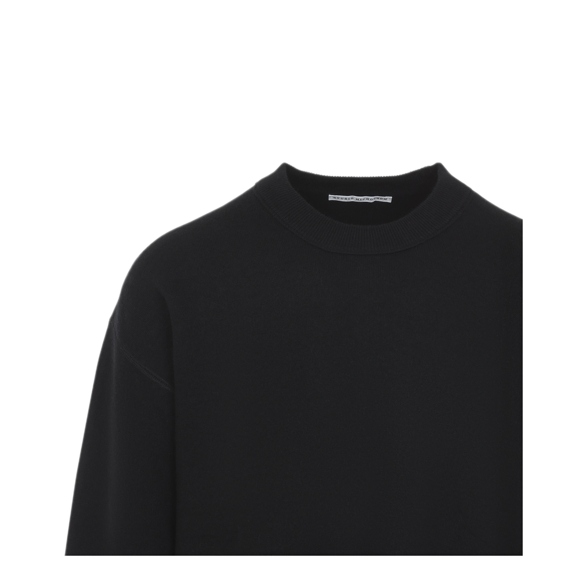 MAYFEYR - Studio Nicholson - Moray Cashmere Double Sweatshirt - MORAYSN1494BLACK