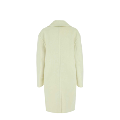 MAYFEYR - Bottega Veneta - Ivory Wool Blend Coat - 689344V2C907112