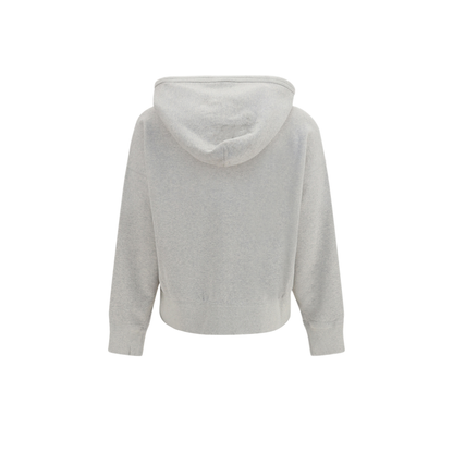 MAYFEYR - Prada - Cotton Fleece Hoodie With Jewel Brooch - 134734SOOO6103